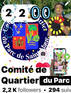 15 reactions | 📣 Vous êtes désormais 2️⃣2️⃣0️⃣0️⃣ à nous suivre ! MERCI de votre fidélité et de votre intérêt 🤩 Wow !!! | Comité de Quartier du Parc de Saint Maur