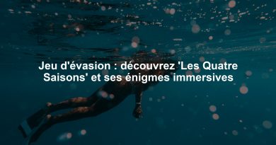 Jeu d'évasion : découvrez 'Les Quatre Saisons' et ses énigmes immersives