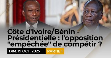 Côte d'Ivoire / Bénin : L'opposition face à des obstacles ?
