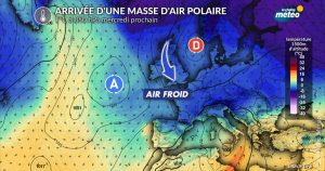 Choc des masses d'air : des températures jusqu'à 20°C plus basses la semaine prochaine