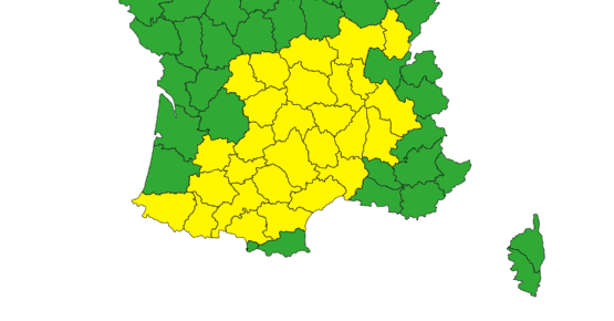 Les vigilances vendredi.