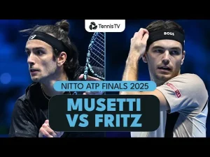Lorena Taylor Fritz surclasse Musetti lors des Nitto ATP Finals 2025