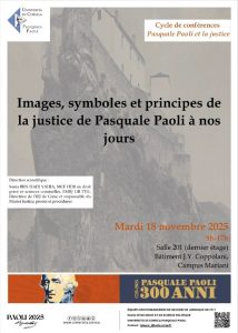 Faculté de Droit et de Science Politique de Corse | Università di Corsica Pasquale Paoli
