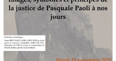 Faculté de Droit et de Science Politique de Corse | Università di Corsica Pasquale Paoli