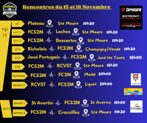 Rencontres du week-end