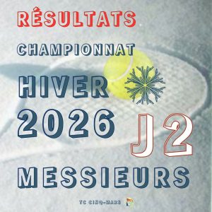 🎾 CHAMPIONNAT HIVER 2026 ❄️