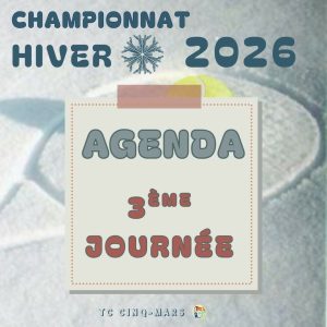 🎾 CHAMPIONNAT HIVER 2026 ❄️