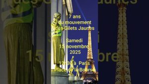 Rassemblement des Gilets Jaunes à Paris, 15/11 à 12h30