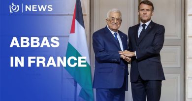 Macron rencontre le président palestinien Abbas