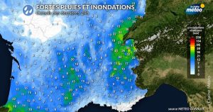 Fortes pluies : une région du pays touchée par des précipitations intenses récemment