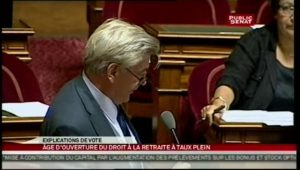 Examen du projet de loi sur la réforme des retraites (11/10/2010)