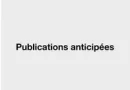 Revue de l'Entrepreneuriat 2025/0 : Publications anticipées et analyses clés