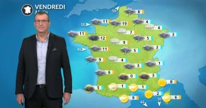 Météo du vendredi 28 novembre : grisaille humide et redoux sur la moitié nord
