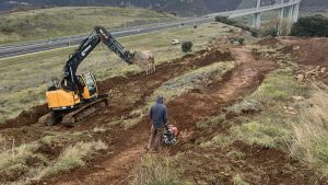 Fin du premier chapitre : nouvelle phase de chantier pour le bikepark du Viaduc de Millau