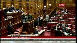 Examen du projet de loi sur la réforme des retraites (19/10/2010)