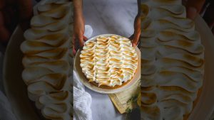 Délicieuse tarte au citron meringuée 🍋