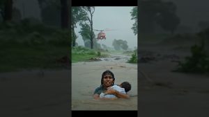 Secours en Hélicoptère lors de la Tempête : Vidéo Virale
