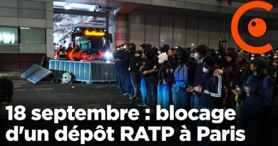 18 septembre : tensions à Paris, dépôt RATP bloqué