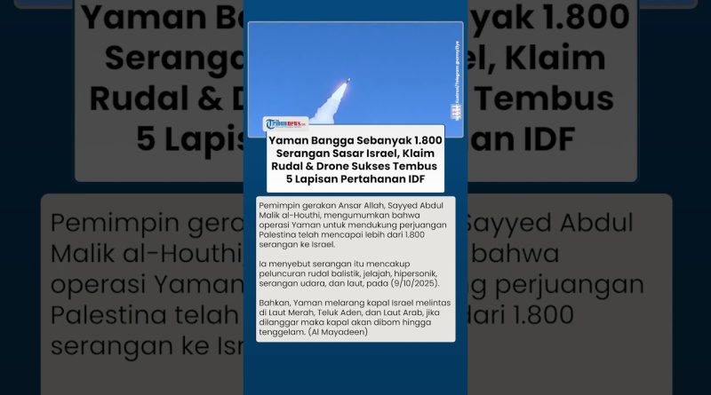 1.800 Attaques au Yémen : Al-Houthi affirme l'affaiblissement des USA