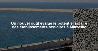Un nouvel outil évalue le potentiel solaire des établissements scolaires à Marseille