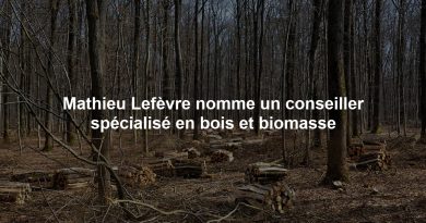 Mathieu Lefèvre nomme un conseiller spécialisé en bois et biomasse