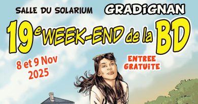 19eme «  week-end de la BD » à Gradignan du 8 et 9 novembre 2025 : 40 Auteurs présents 50 albums BD à gagner
