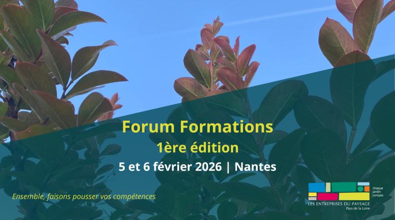 1er Forum Formations Pays de la Loire à Nantes les 5 et 6 février 2026 | Unep