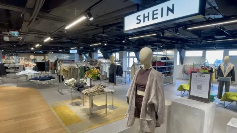 Shein a ouvert son premier magasin en France dans le BHV.