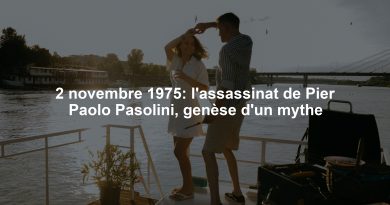 2 novembre 1975: l'assassinat de Pier Paolo Pasolini, genèse d'un mythe