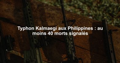 Typhon Kalmaegi aux Philippines : au moins 40 morts signalés