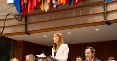 Hommage de la Présidente aux victimes des attentats de Paris au Parlement européen