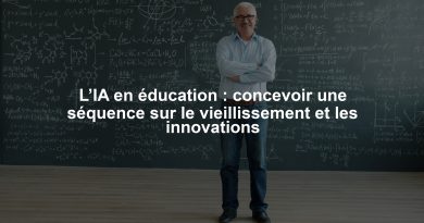 L’IA en éducation : concevoir une séquence sur le vieillissement et les innovations