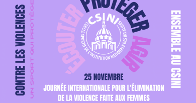 💜 25 novembre – Journée internationale pour l’élimination de la violence faites aux femmes