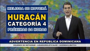 26 octobre : Les effets de Melissa s'intensifient en RD