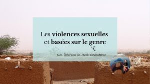 29. Violences sexuelles et de genre : état des lieux