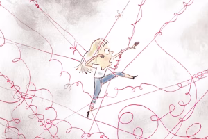 Sélection de livres jeunesse : « Entre mes deux maisons », « Au parc », « L’Ours et le piano », « Leur regard »