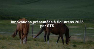 Innovations présentées à Solutrans 2025 par STS