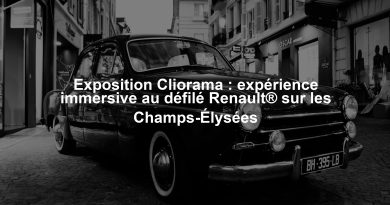 Exposition Cliorama : expérience immersive au défilé Renault® sur les Champs-Élysées