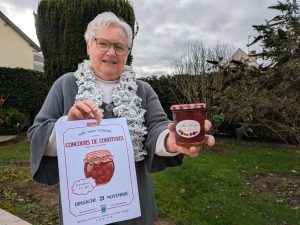 Thérèse partage ses meilleures recettes lors de la foire de l'Orne