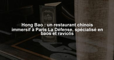 Hong Bao : un restaurant chinois immersif à Paris La Défense, spécialisé en baos et raviolis