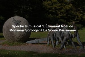 Spectacle musical 'L’Étonnant Noël de Monsieur Scrooge' à La Scène Parisienne