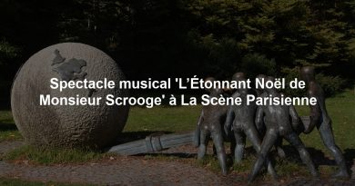 Spectacle musical 'L’Étonnant Noël de Monsieur Scrooge' à La Scène Parisienne