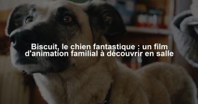 Biscuit, le chien fantastique : un film d'animation familial à découvrir en salle