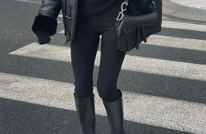 4 façons tendance de porter le legging cet hiver - Elle