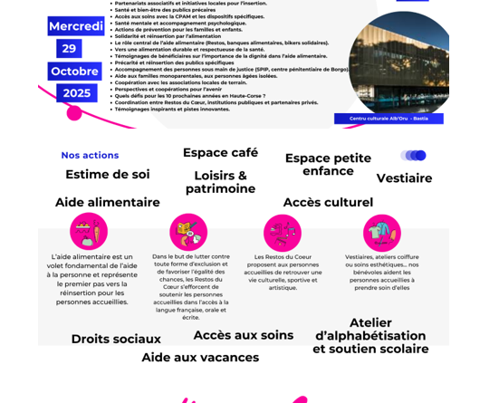 40 anni di core - FORUM SOLIDAIRE – Les Restos du Cœur Haute-Corse