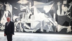 Espagne : le président allemand Steinmeier visite 'Guernica' de Picasso avant un voyage en Euskadi