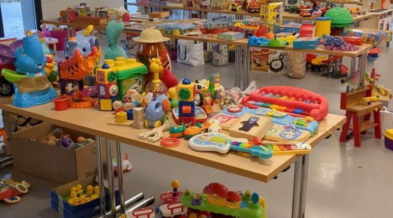 CARTE. Collecte de jouets en novembre : tous les jouets acceptés, quel que soit leur état.