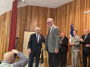 Jackie Pierre reçoit la Légion d’honneur à La Chapelle-aux-Bois