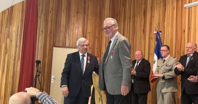 Jackie Pierre reçoit la Légion d’honneur à La Chapelle-aux-Bois