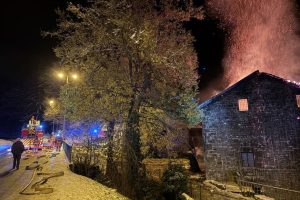 Eymoutiers : un incendie ravage une ancienne colonie de vacances, émouvant la jeunesse locale